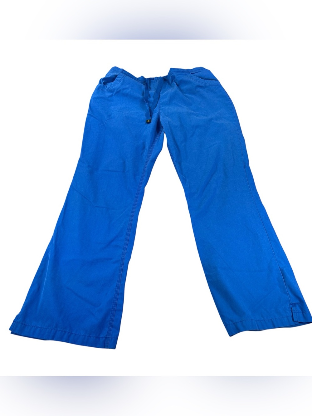 Carhartt C50201 Flare Scrub Pants Women’s L Regular Royal Blue Medical Workwear